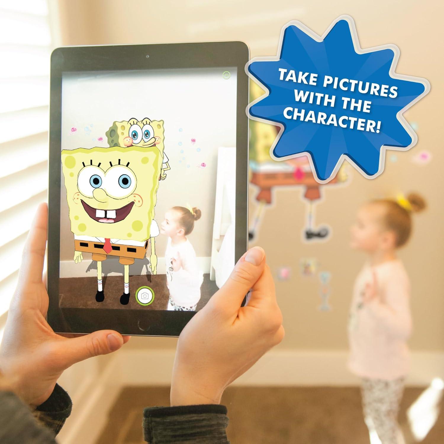 SpongeBob SquarePants Wall Decals - Patrick Star, Squidward, Mr. Krabs, Gary, Plankton, Sandy Cheeks Vinyl Wall Sticker Bedroom Decorations Peel and Stick Room Decor