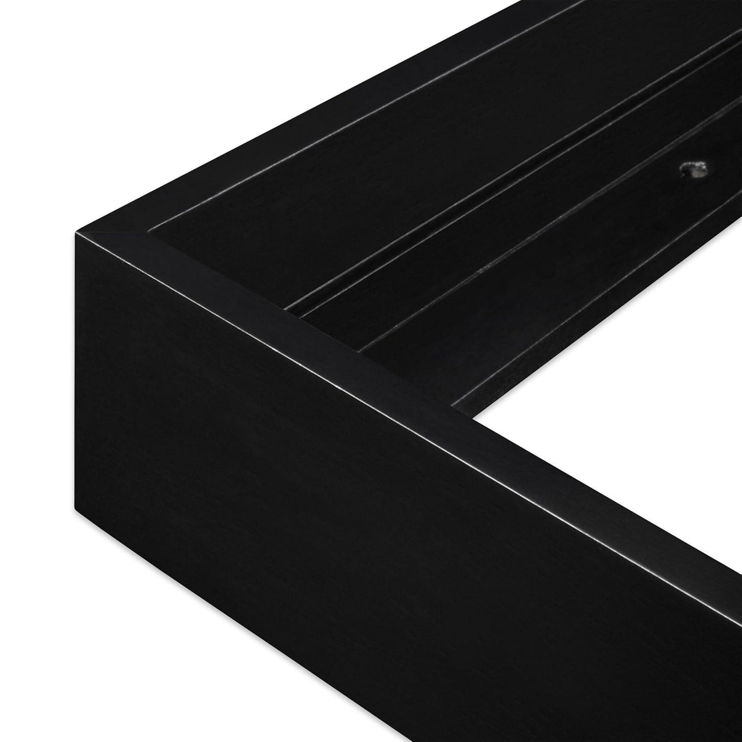 Ampersand Art Floaterframes Thin Edge (1/4" Face) 1-7/8" Frame Profile for 1-1/2" Deep Artwork 12" x 12" Black