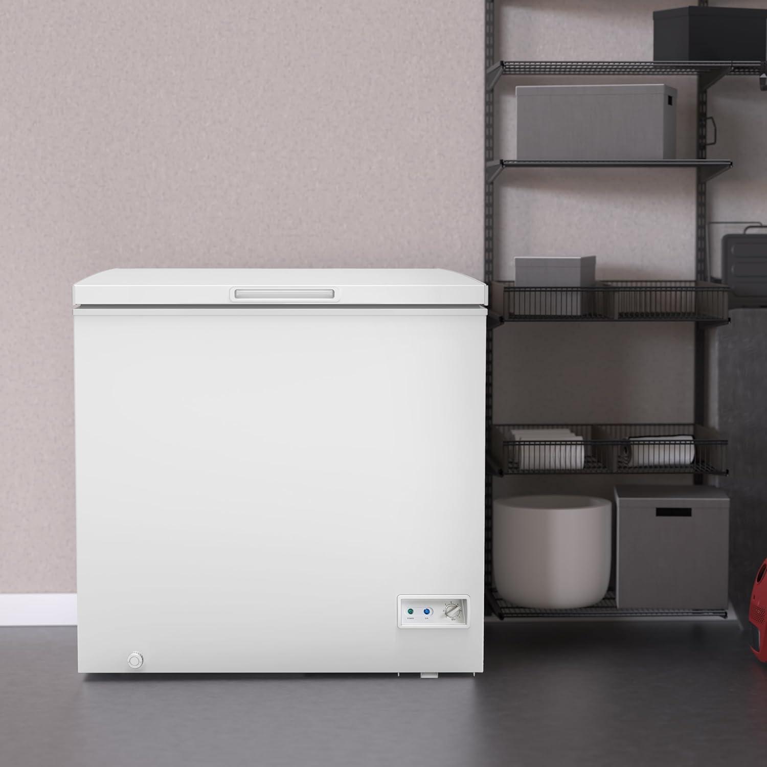 Avanti CF7F0W 7 Cu. Ft. White Garage Ready Chest Freezer​