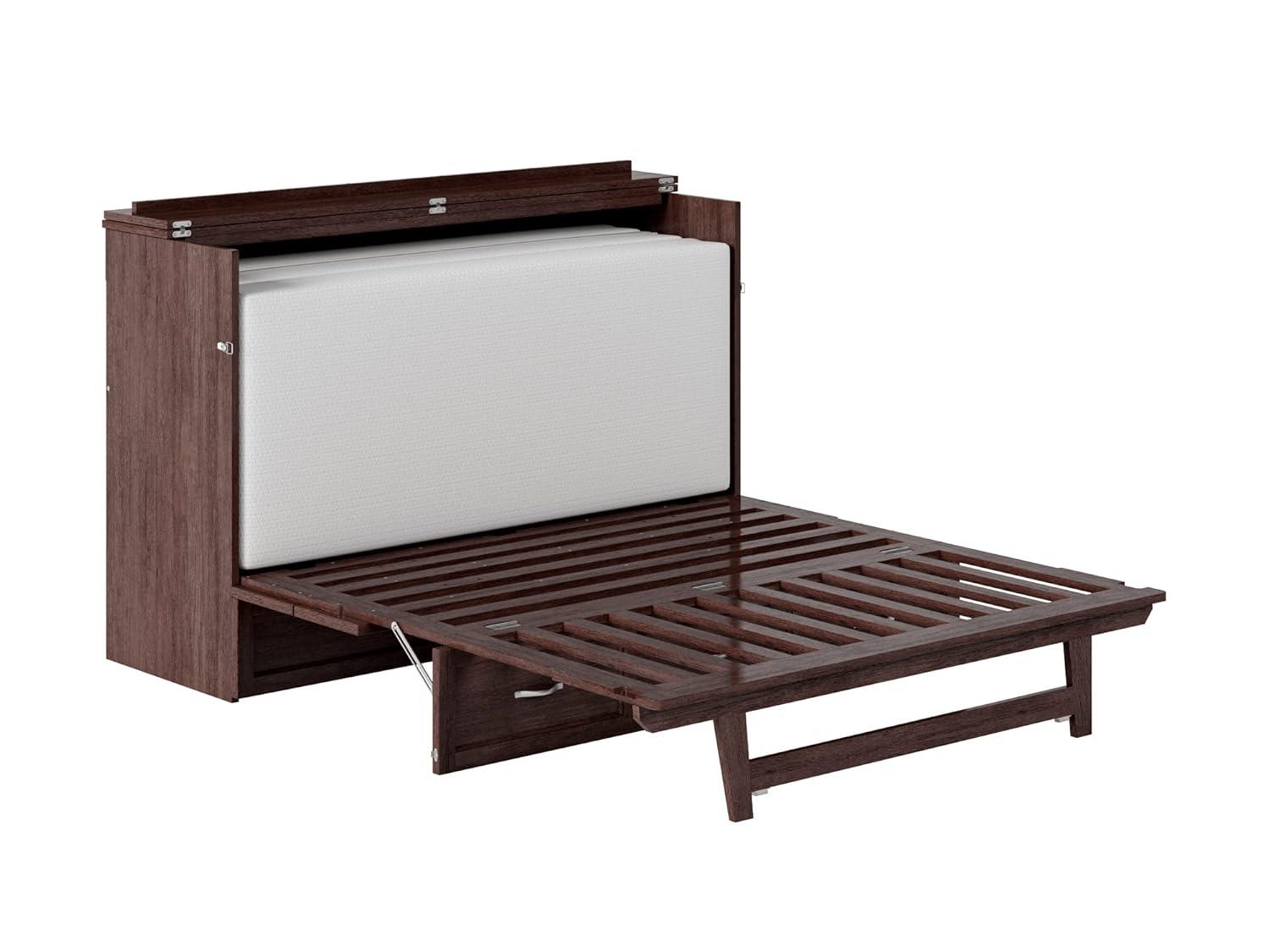 Queen Deerfield Murphy Bed Chest with Charging Station - AFI Atlantic Furniture