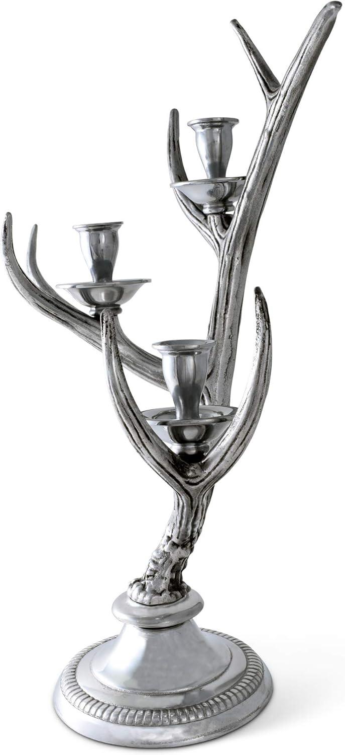 Antler 17.50'' H Metal Tabletop Candelabra