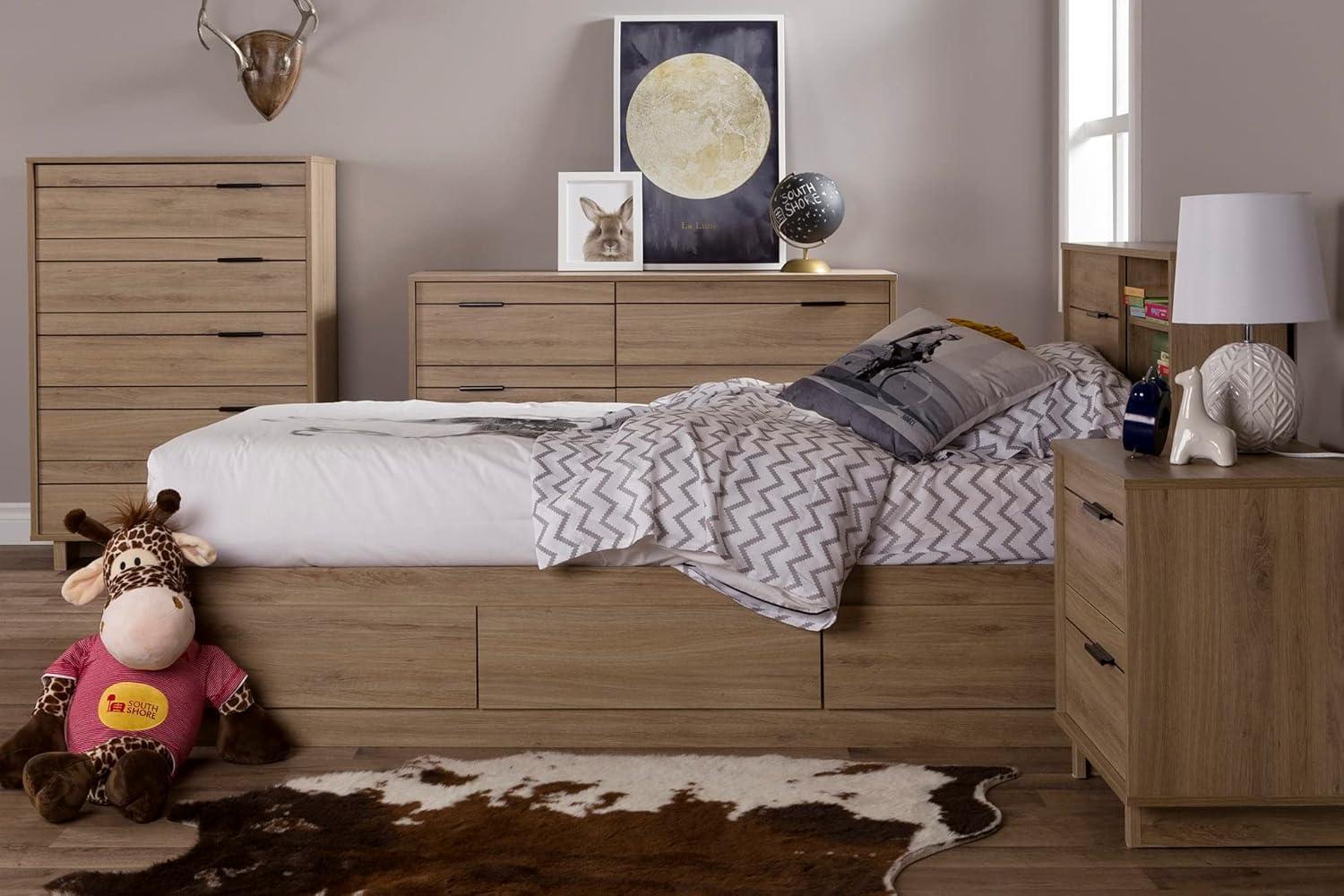 Fynn Twin Bookcase Headboard