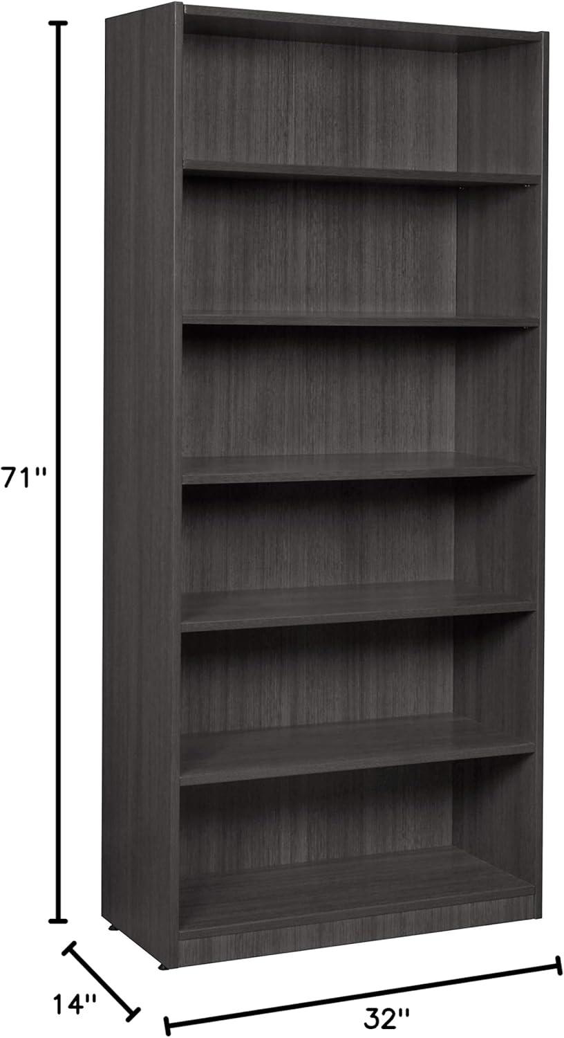 Regency Legacy 71 in. High Bookcase- Ash Grey