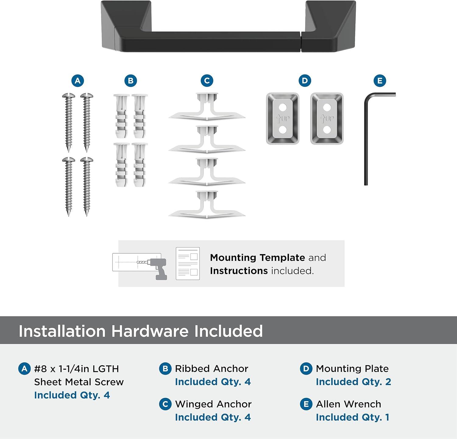 Blackrock Wall Mount Toilet Paper Holder