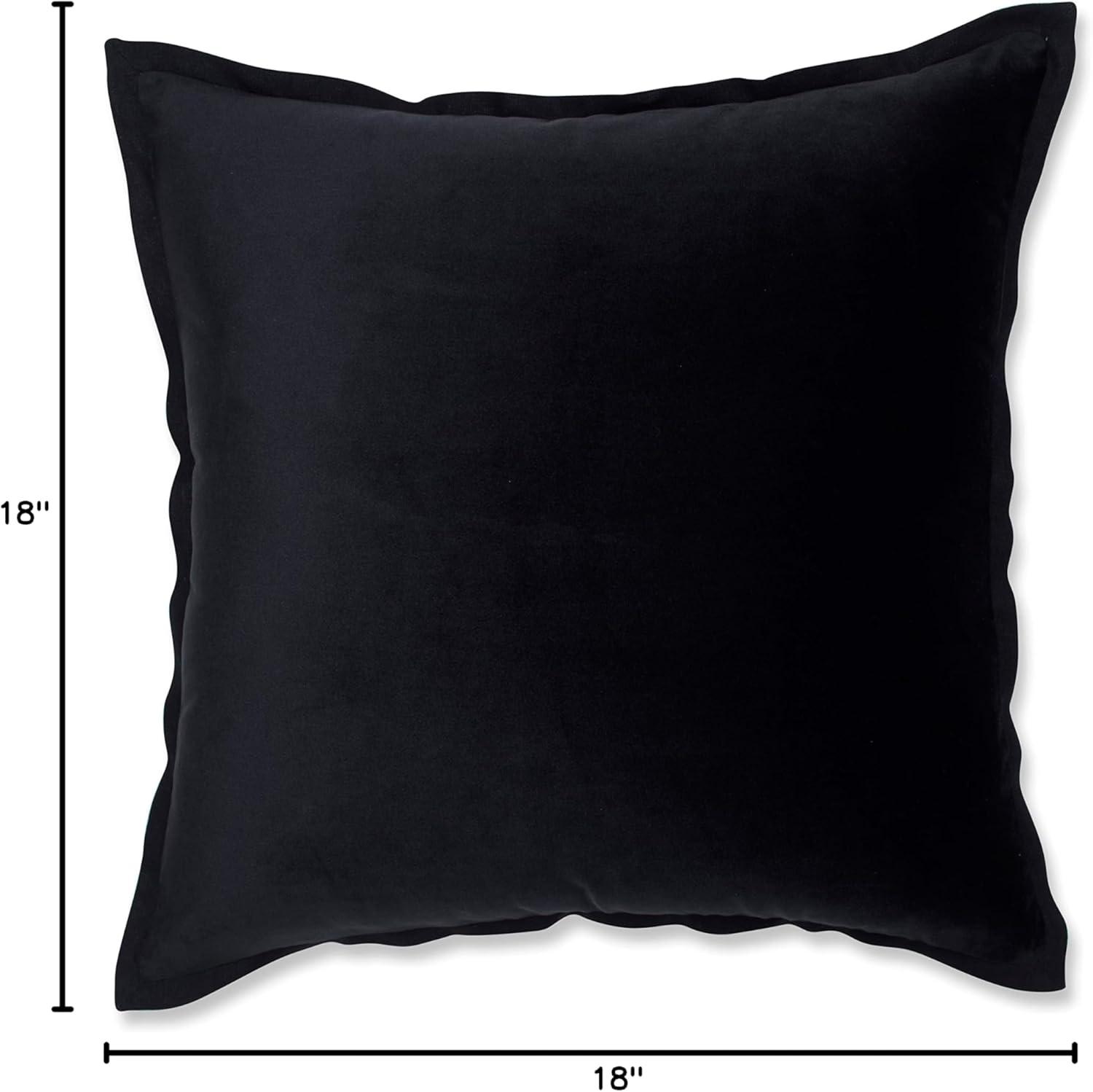 Flange Loden Velvet Down Blend Throw Pillow