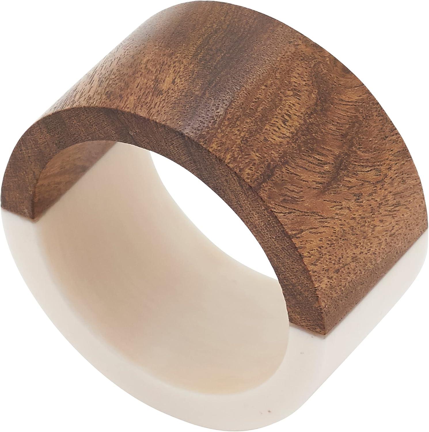 Branwen Resin Napkin Ring (Set of 4)