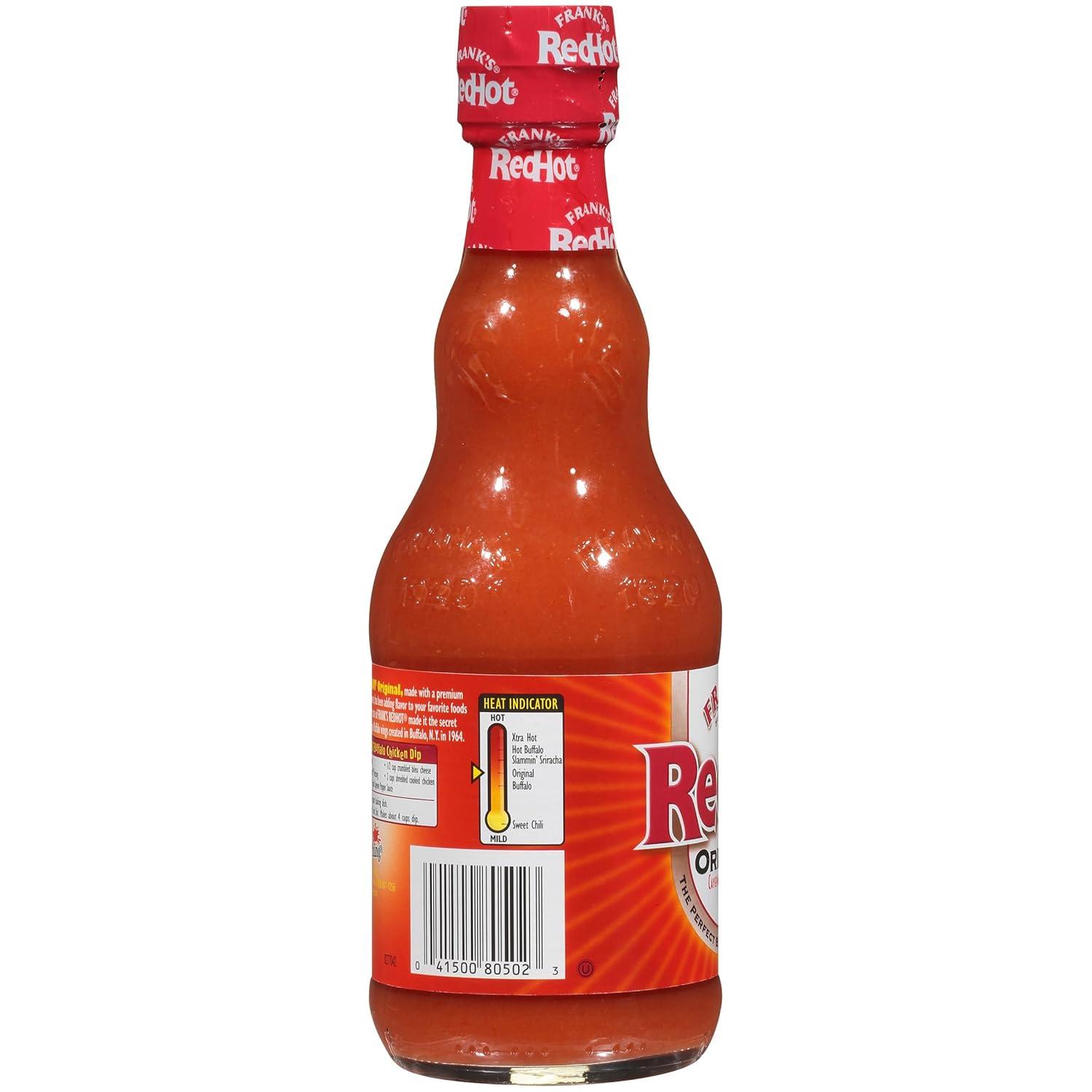 Frank's RedHot Original Cayenne Pepper Hot Sauce  - 12 oz