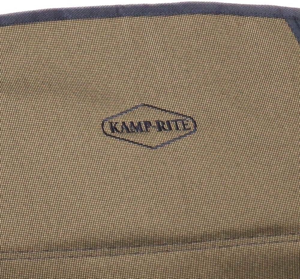 Kamp-Rite Portable Director's Camping Chair w/Table & Cup Holder