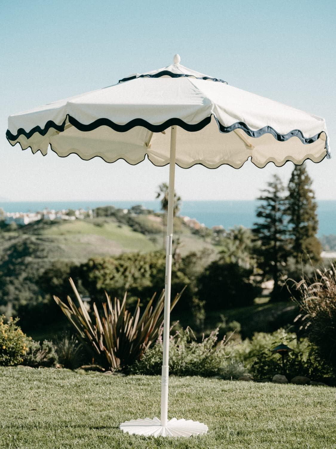 Clamshell Umbrella Base by Business & Pleasure Co. - White