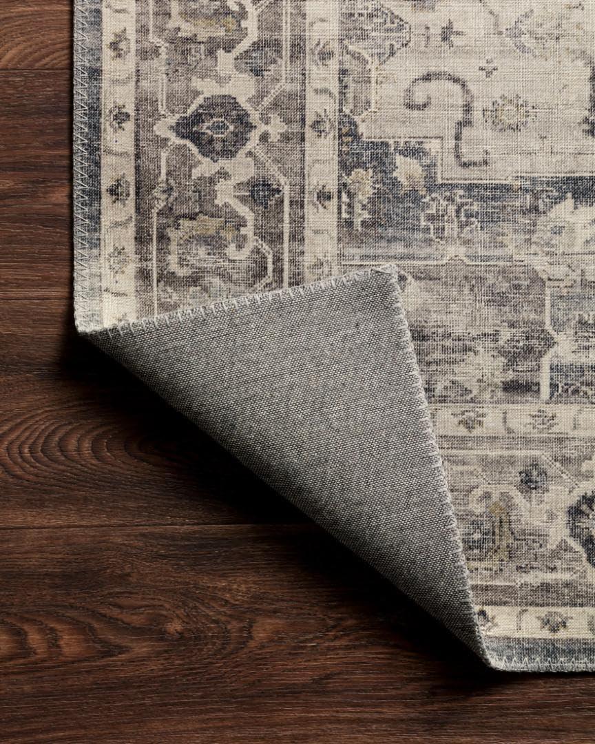 Hathaway Rug Steel Gray/Ivory - Loloi Rugs