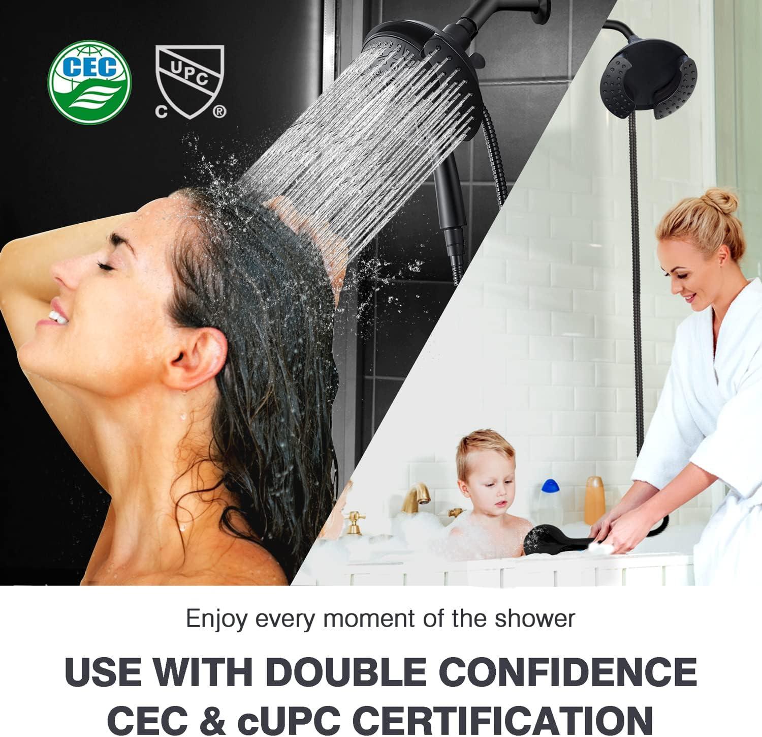 Dual Shower Head 1.75 GPM GPM