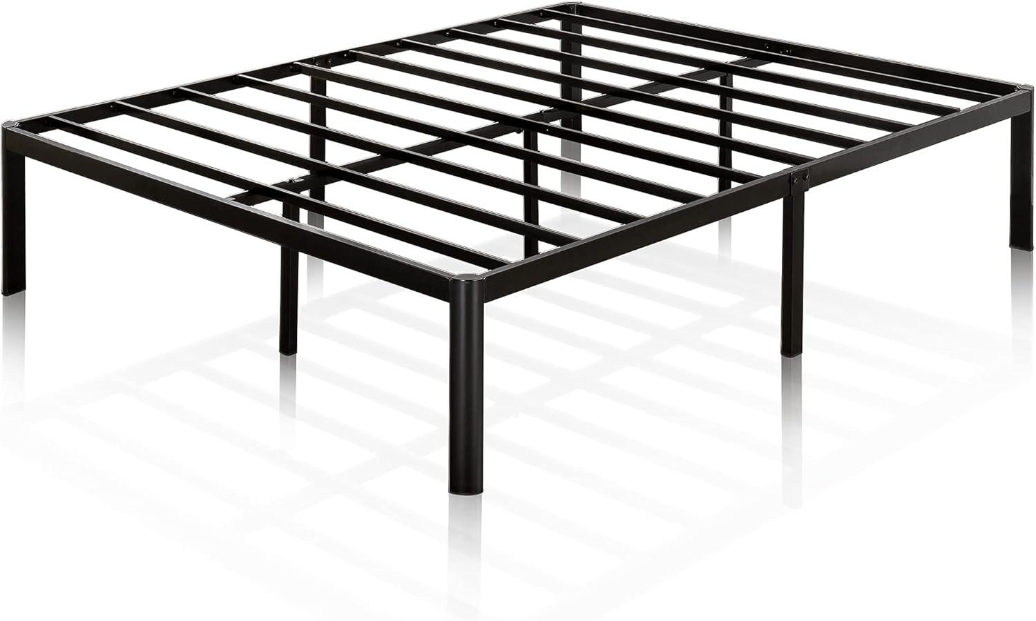 Zinus Van 16-Inch Metal Platform Bed Frame with Steel Slat Support / Mattress Foundation, Full