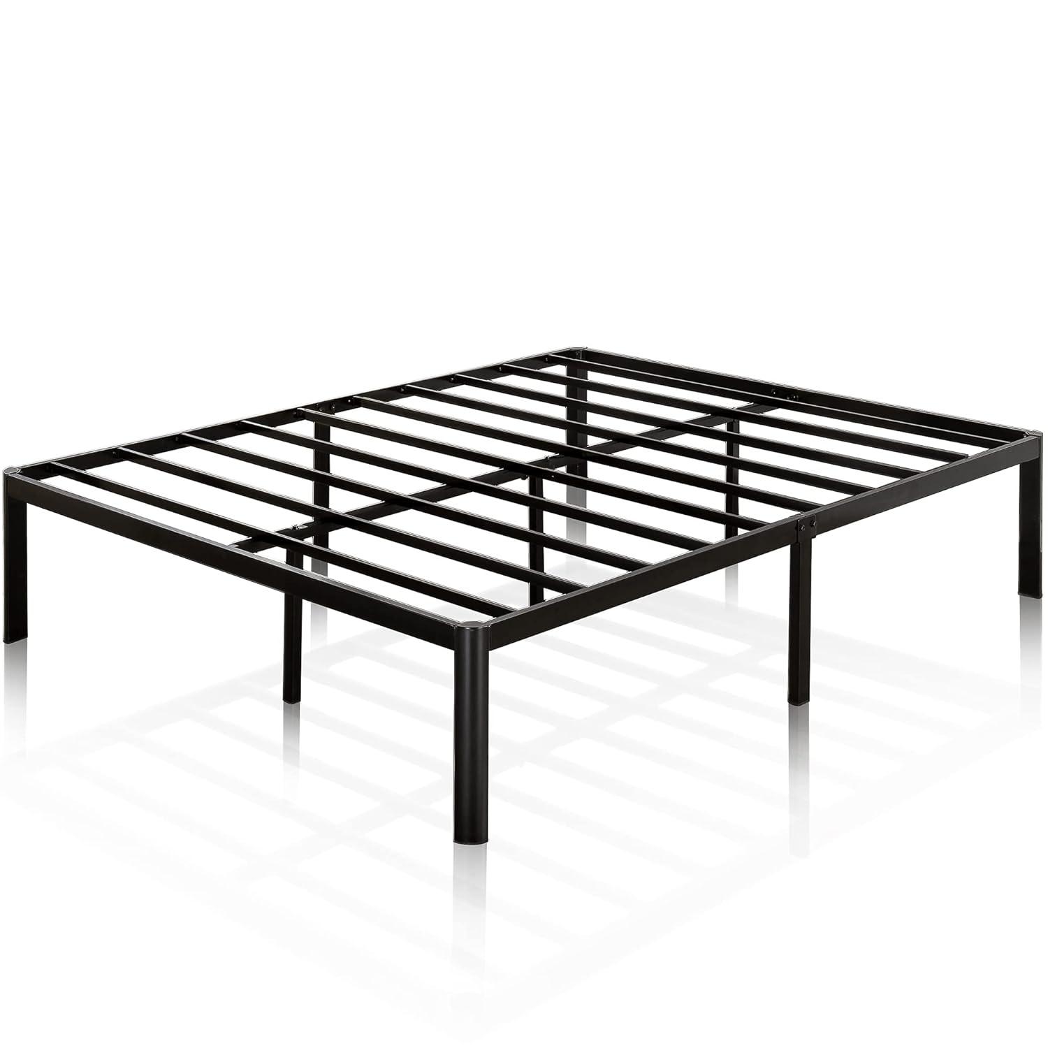 Zinus Van 16-Inch Metal Platform Bed Frame with Steel Slat Support / Mattress Foundation, Full