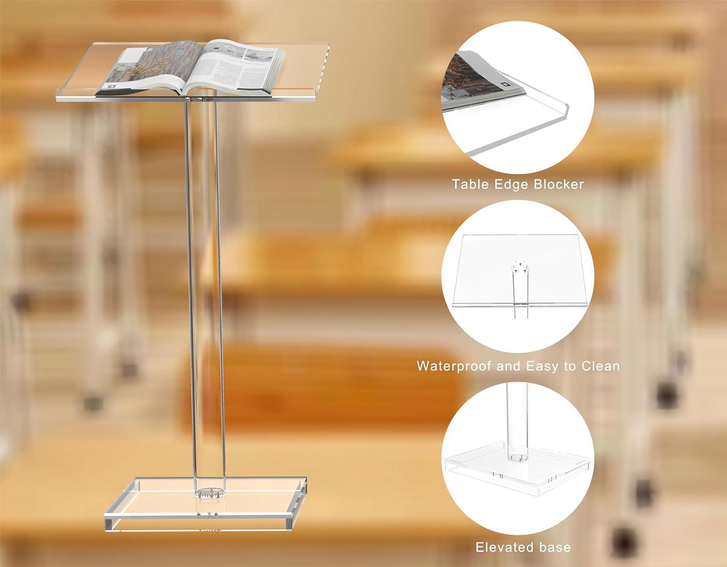 VEVOR 47.2'' Bamboo Full Podium