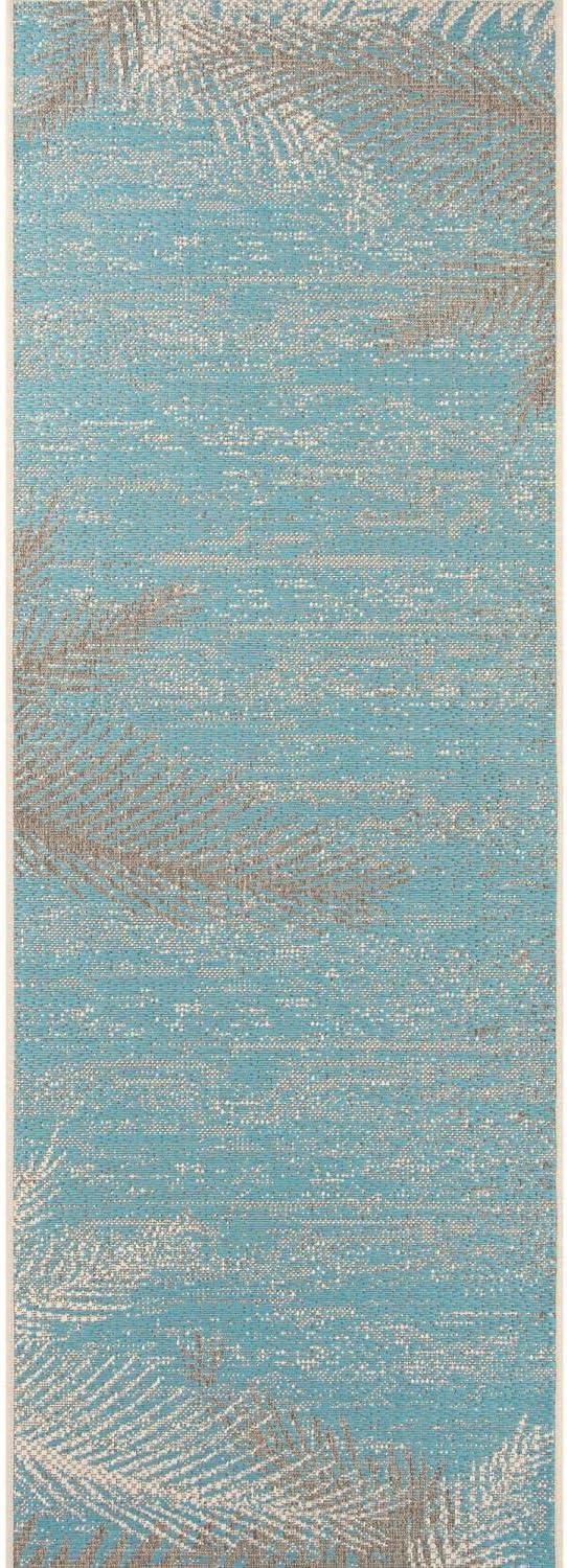 Couristan Monaco Tropical Palms Indoor/Outdoor Area Rug