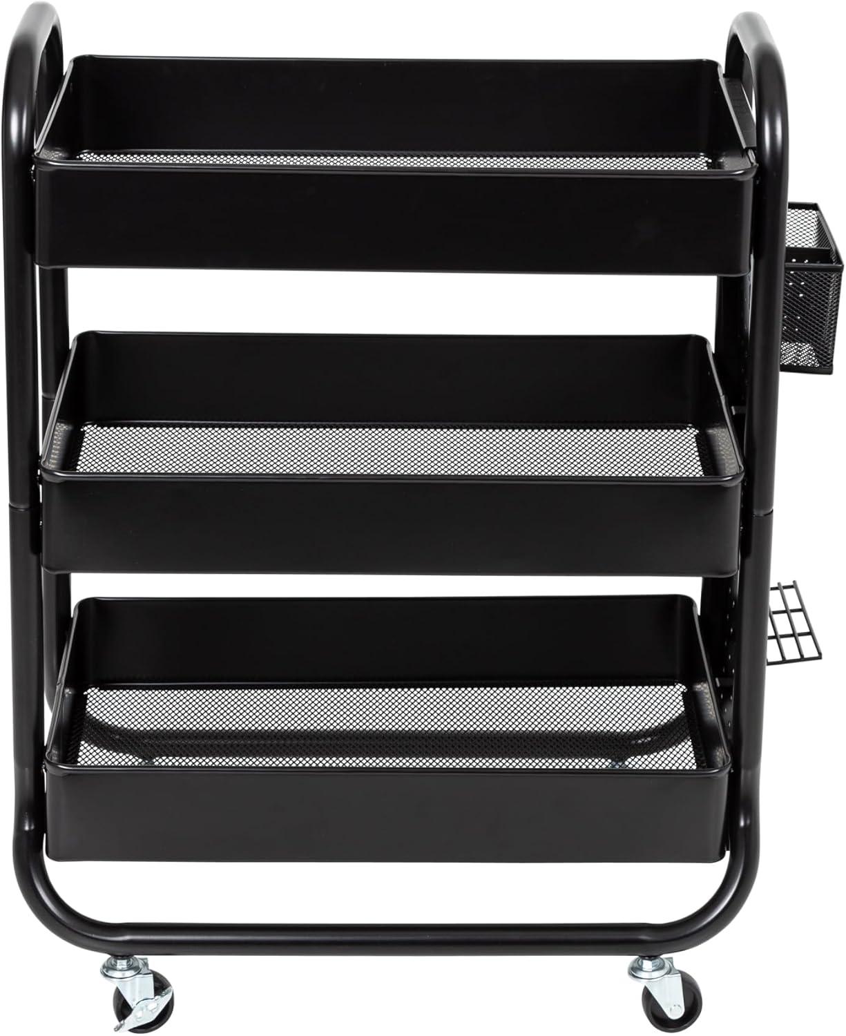 3-Tier Rolling Storage Cart