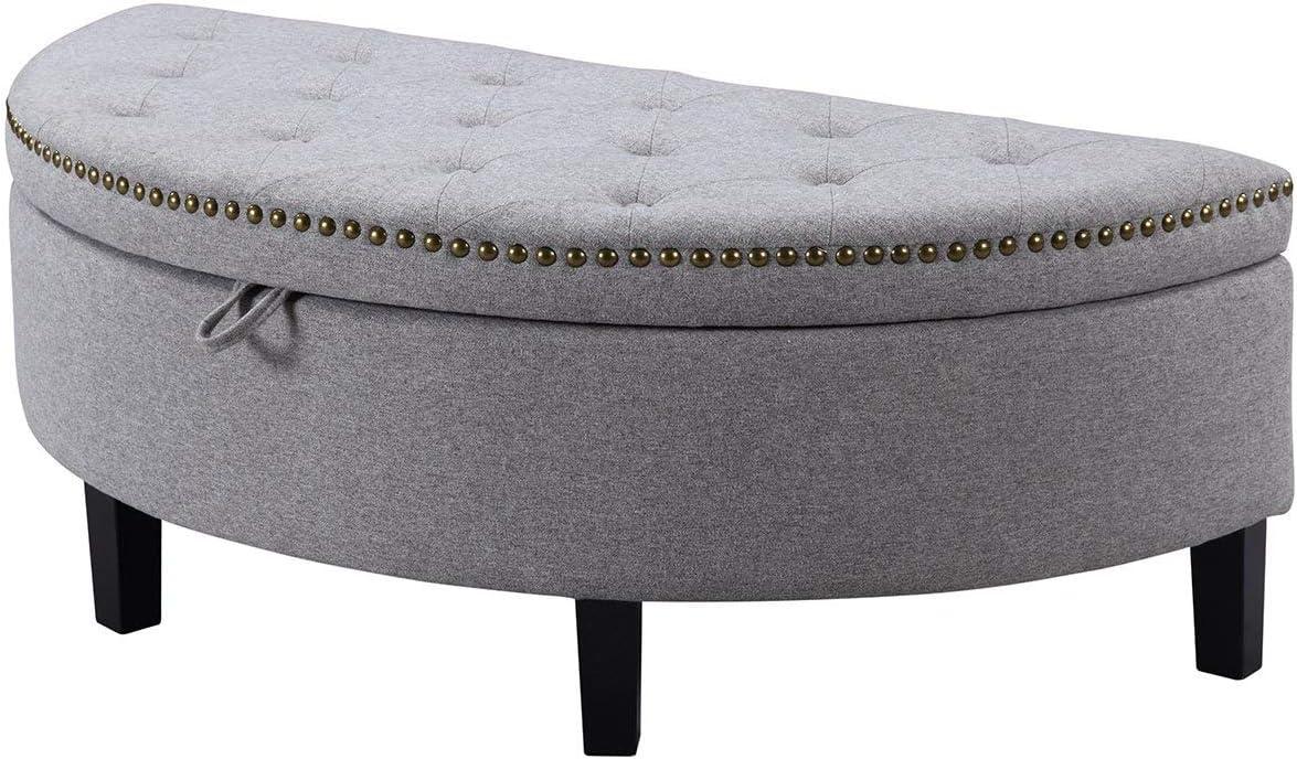 Jacqueline Upholstered Storage Ottoman