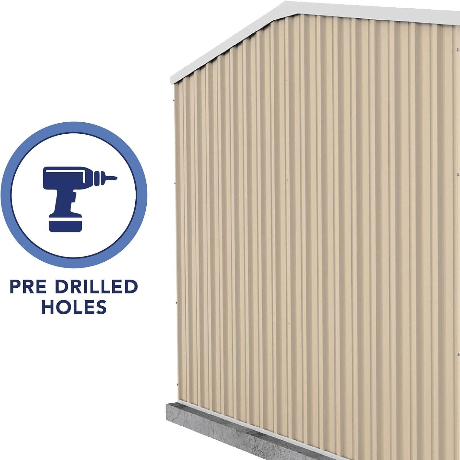 Absco Absco Premier 10 ft. W x 10 ft. D Metal Storage Shed