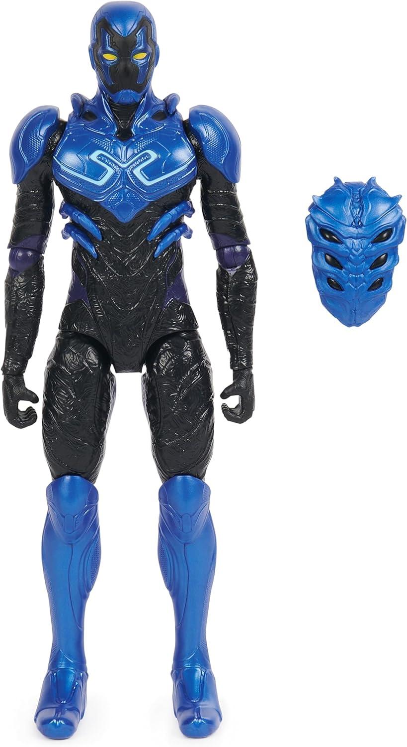 DC Comics, Hero-Mode Blue Beetle Action Figure, 12-inch, Easy to Pose, Blue Beetle Movie Collectible Superhero Kids Toys for Boys & Girls, Ages 3+