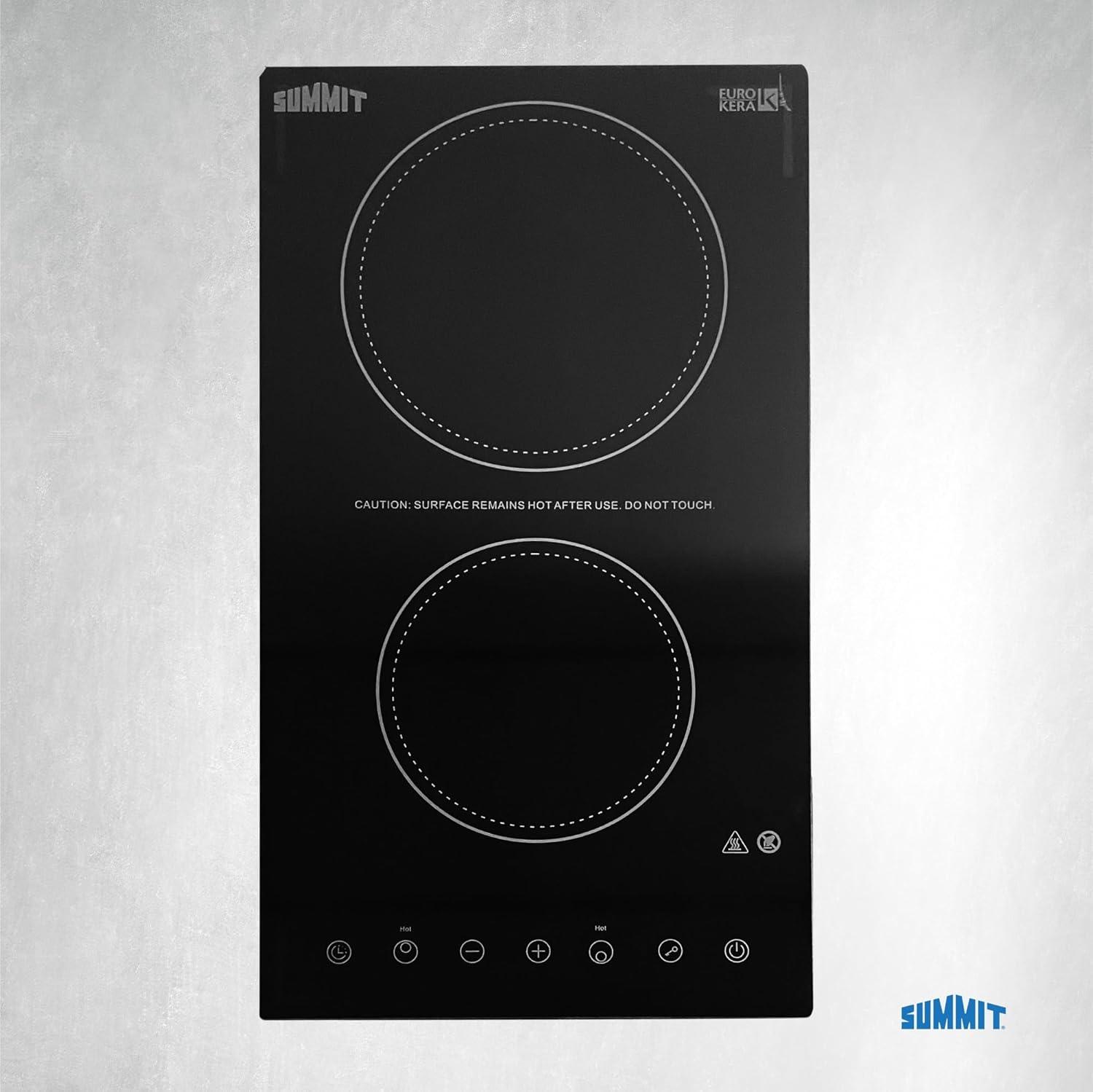 Summit Appliance Summit Appliance Electric Cooktop CR2B23T3B