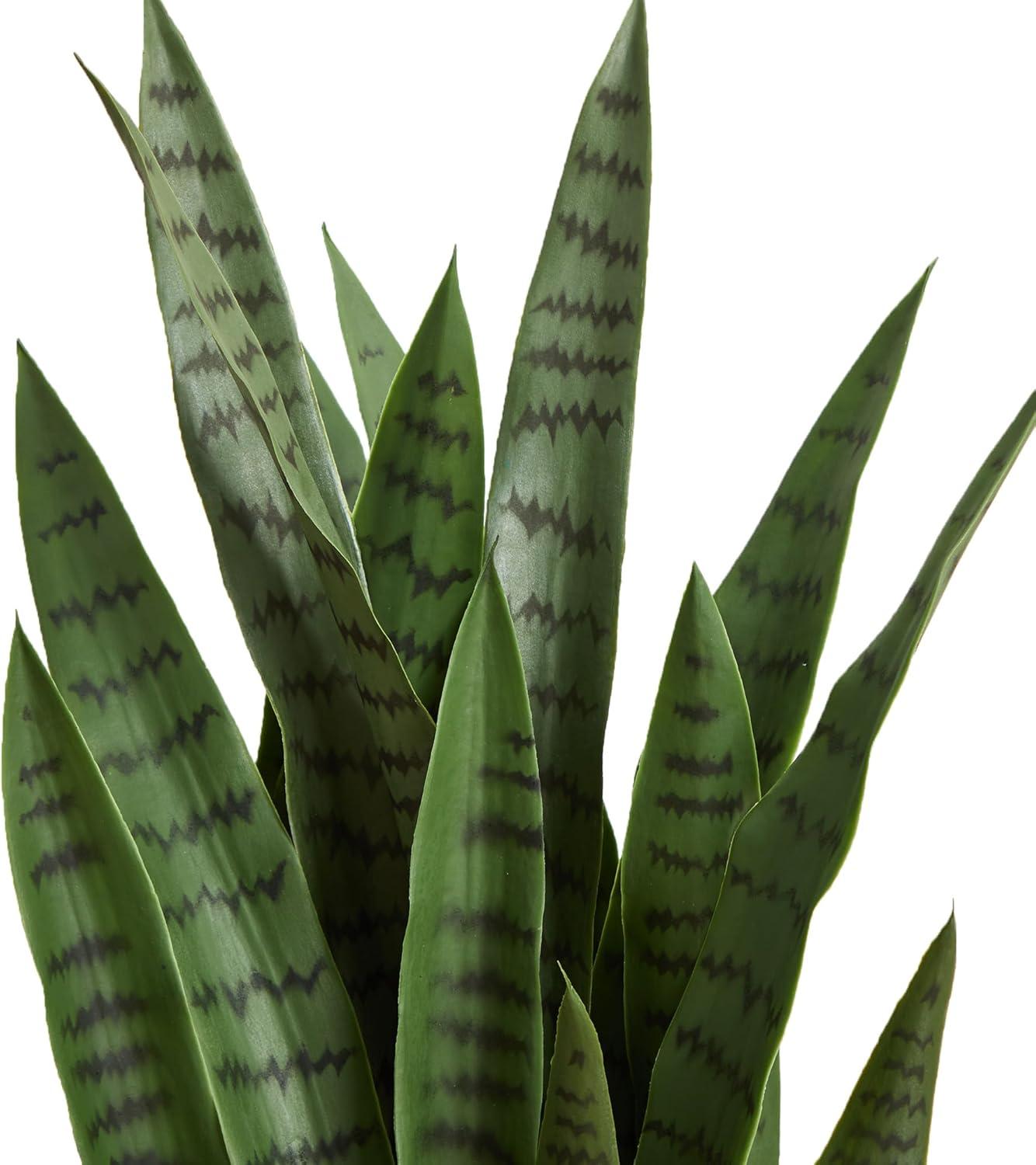 Nearly Natural 38-in Sansevieria Artificial Plant