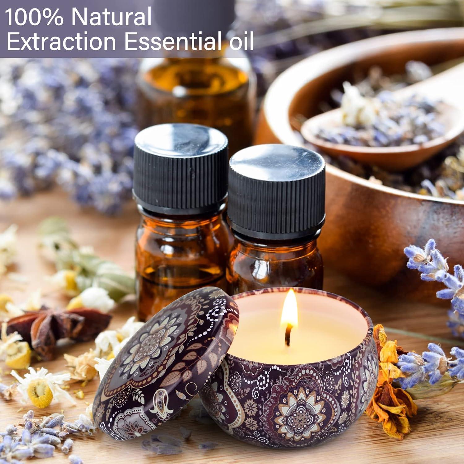 Scented Candles Gift Set, 12 Pack Aromatherapy Candles for Women, Candles for Home Scented, 300H Long Burning, Soy Wax Candle Set, Gifts for Mom Women SPA Birthday Anniversary Stocking Stuffers