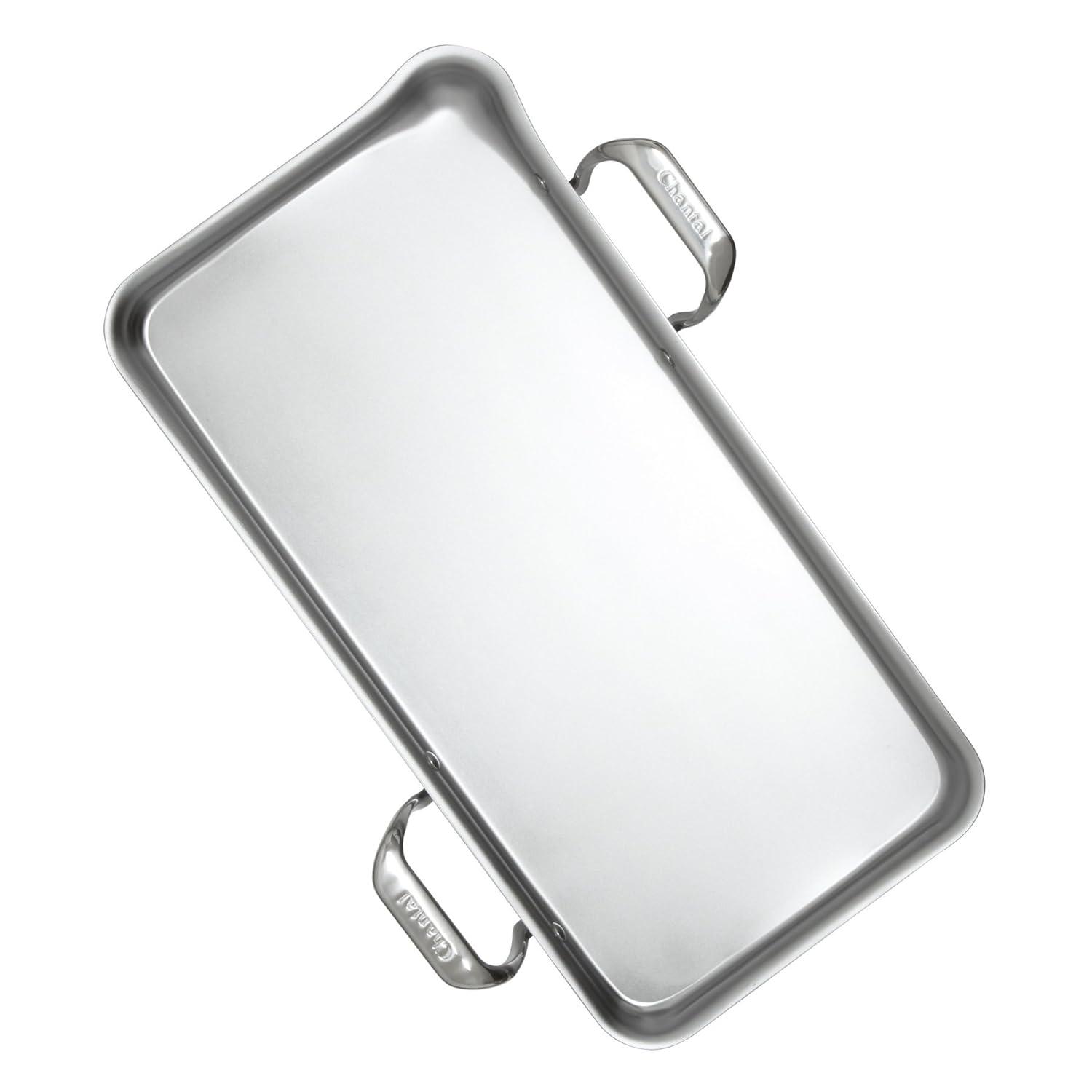 Chantal 21 Supreme® 9.5'' Stainless Steel Griddle