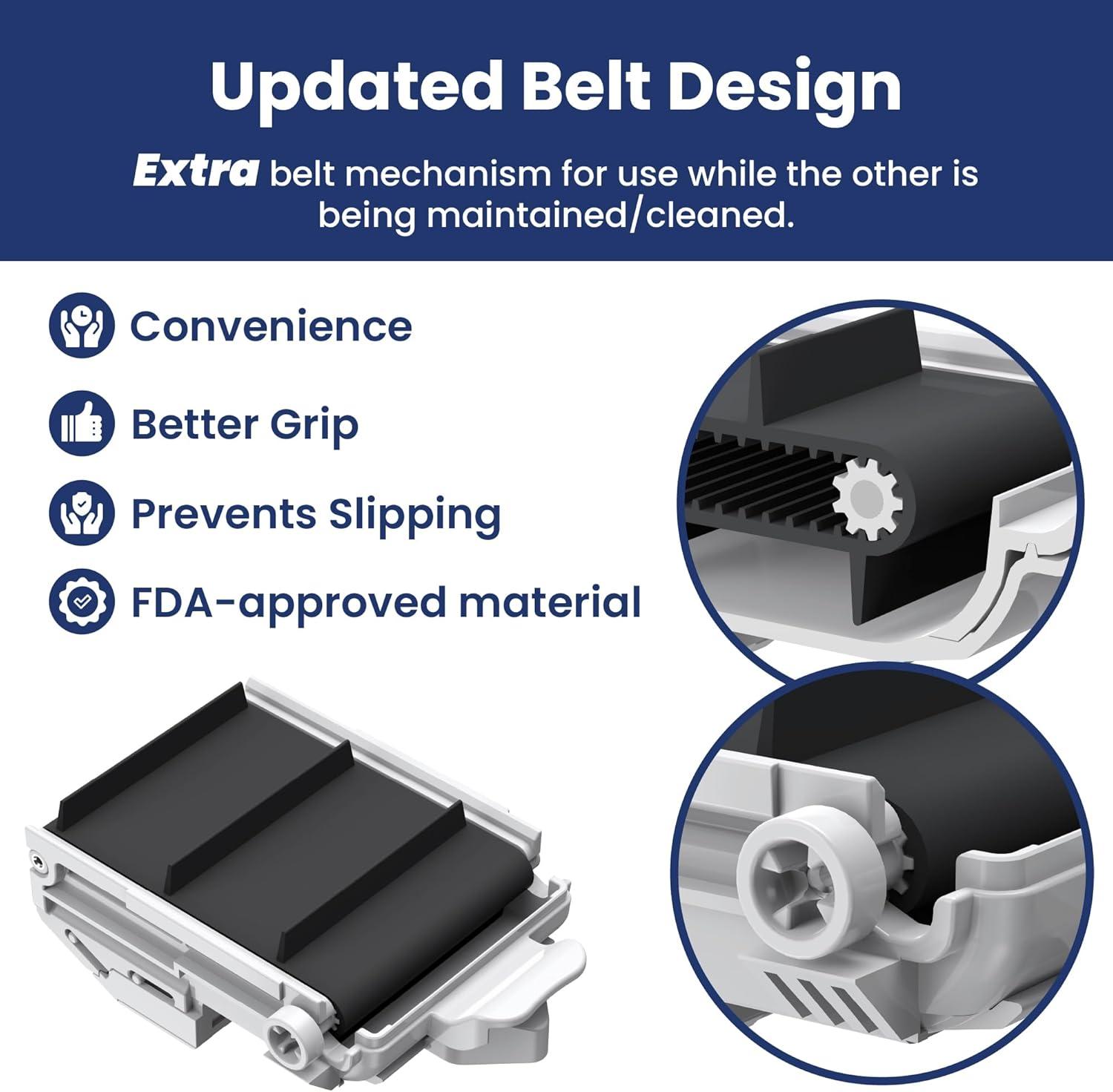 PortionPro Rx Automatic Pet Feeder with Active RFID Technology - Prevents Food Stealing, Perfect for Prescription Diets, Schedules Meals for Multiple Pets (Cats & Dogs)