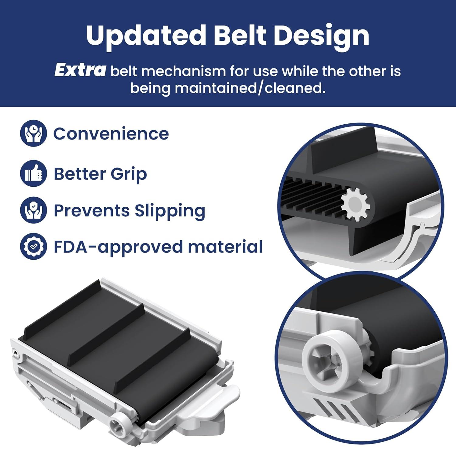 PortionPro Rx Automatic Pet Feeder with Active RFID Technology - Prevents Food Stealing, Perfect for Prescription Diets, Schedules Meals for Multiple Pets (Cats & Dogs)