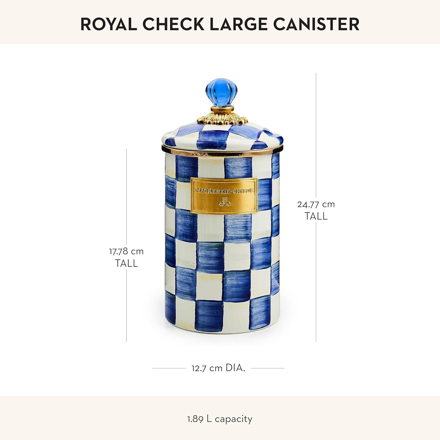 Royal Check® Canister