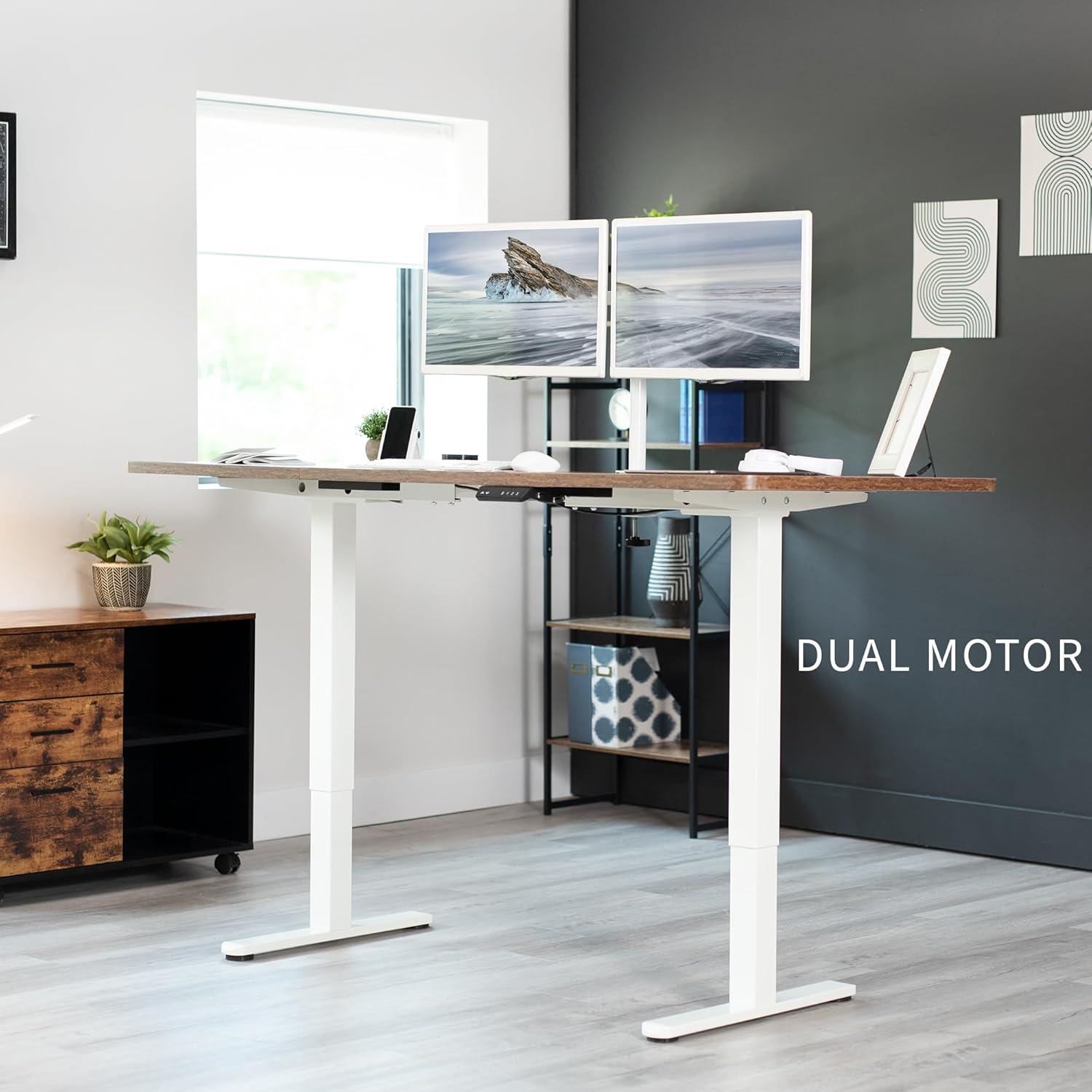 Electric Dual Motor Desk Frame