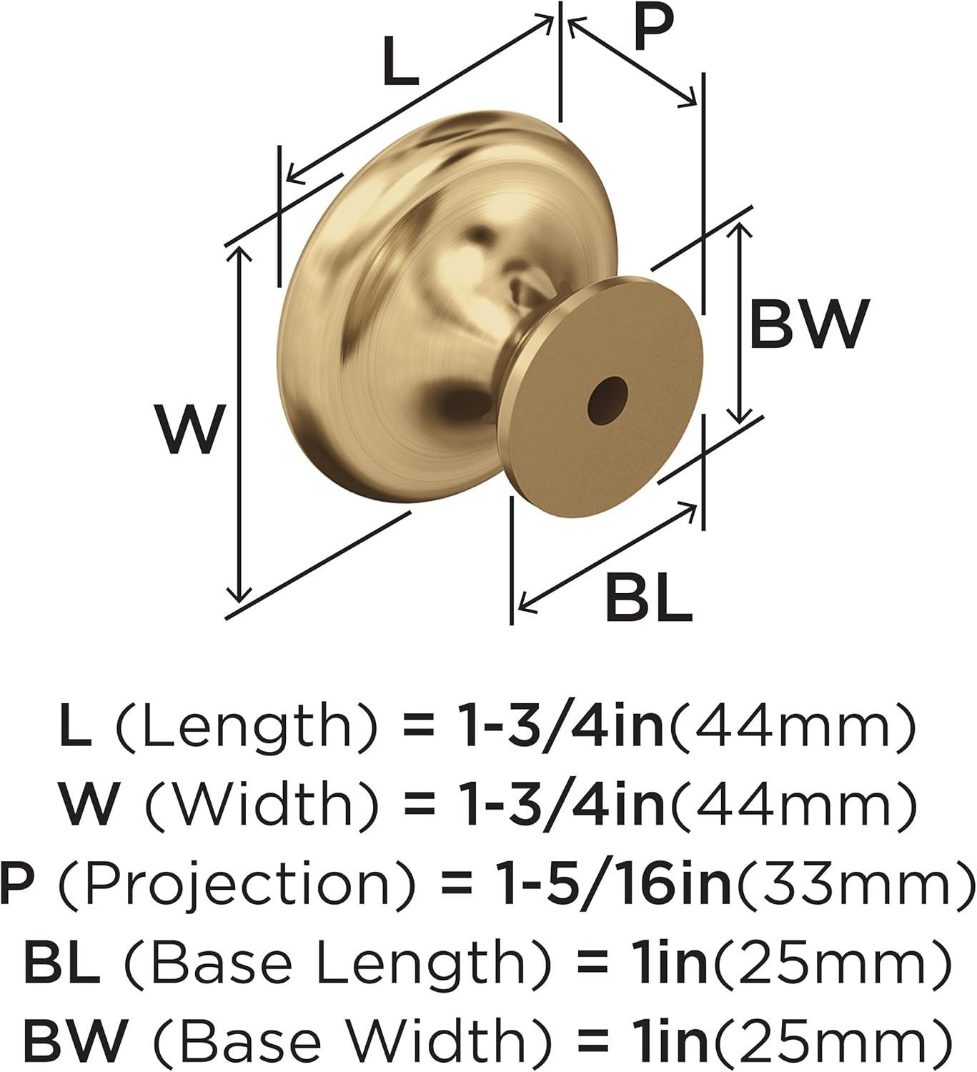 Oversized Inspirations Diameter Mushroom Knob