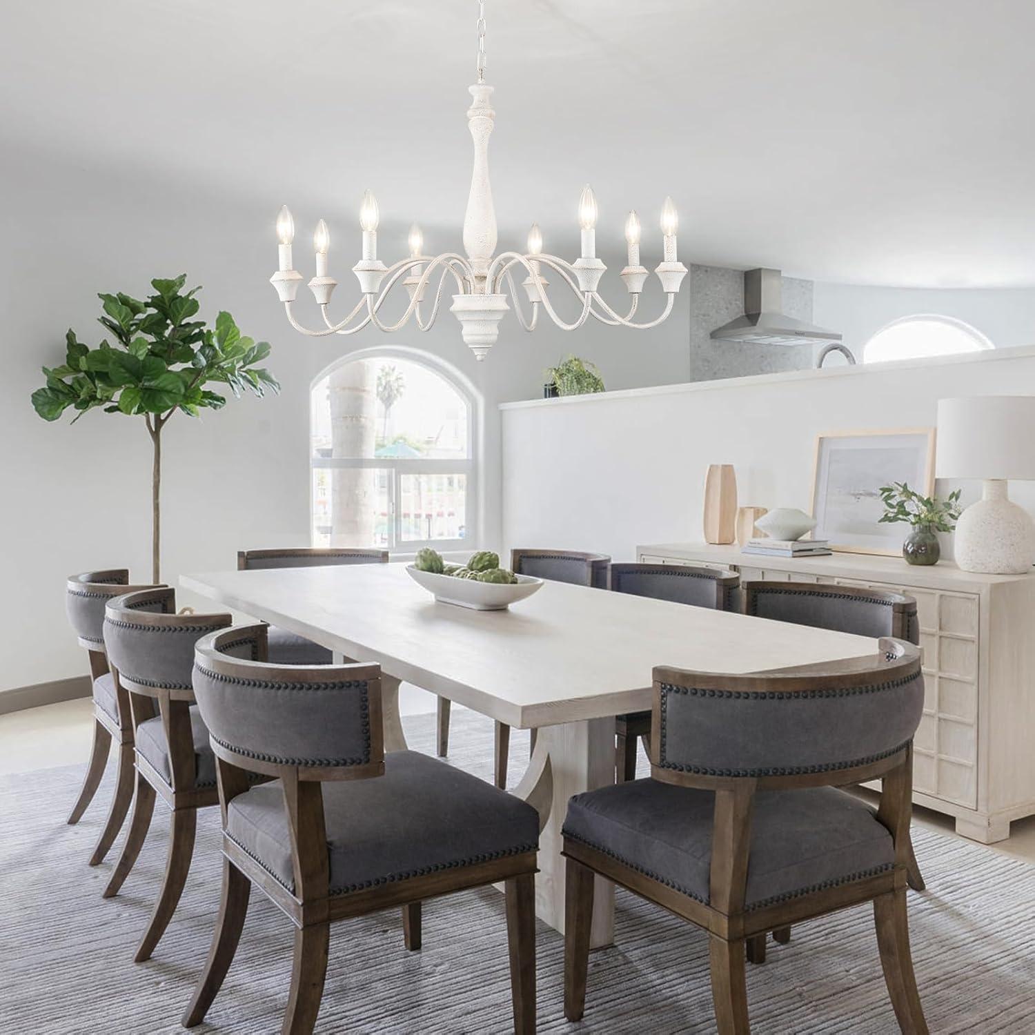 16-Lights Wagon Wheel Chandelier 47 Inch Black Farmhouse Chandelier Large Chandeliers for High Ceilings Round Modern Farmhouse Chandeliers Ceiling Light for Living Room Dining Room Foyer Entryway