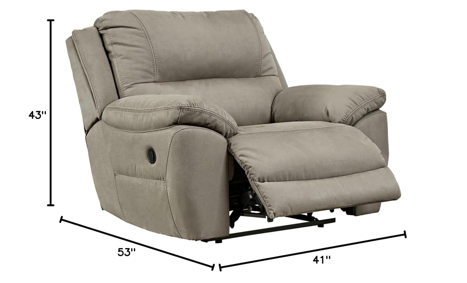 Sela Faux Leather Recliner