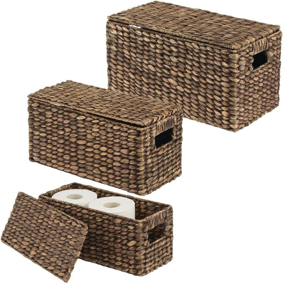 Home Wicker Bin Set