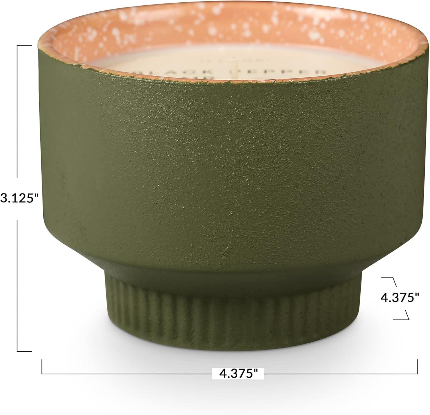 ILLUME Verde Ceramic Candle