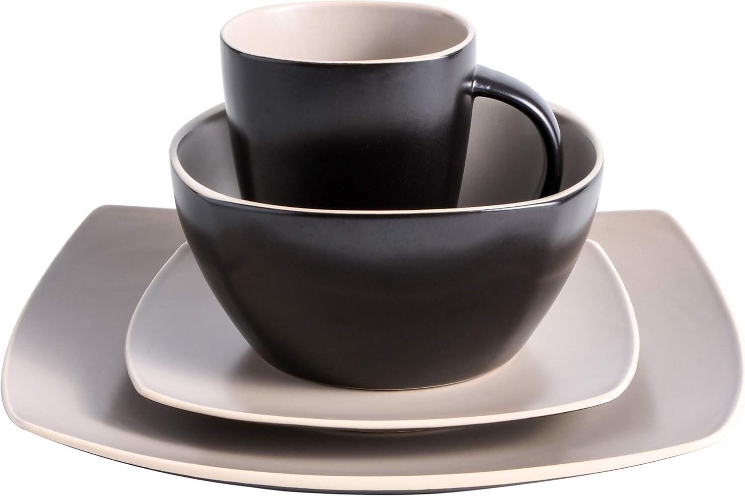 Gibson Ivy Bronx  Stoneware Dinnerware - Service for 4