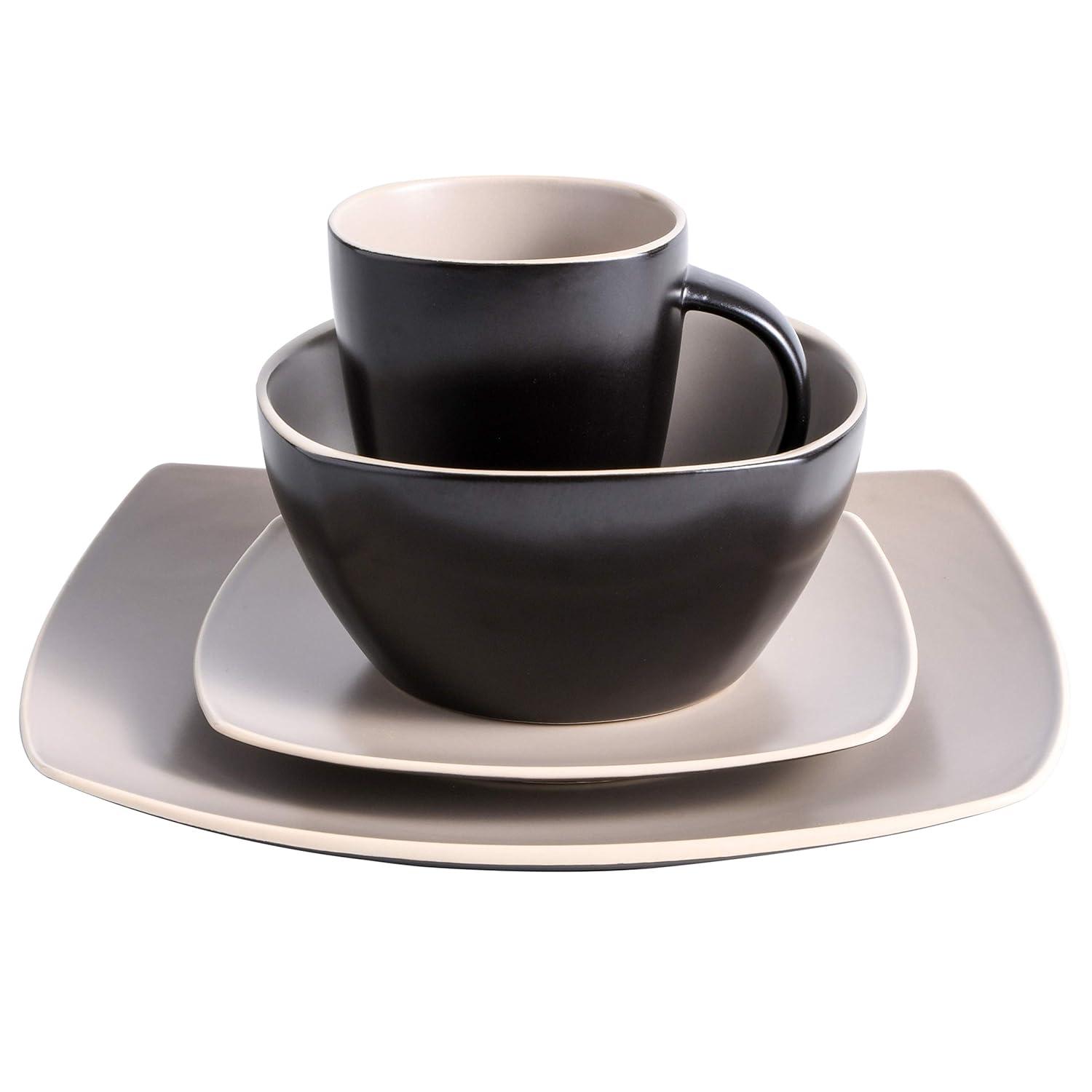 Gibson Ivy Bronx  Stoneware Dinnerware - Service for 4