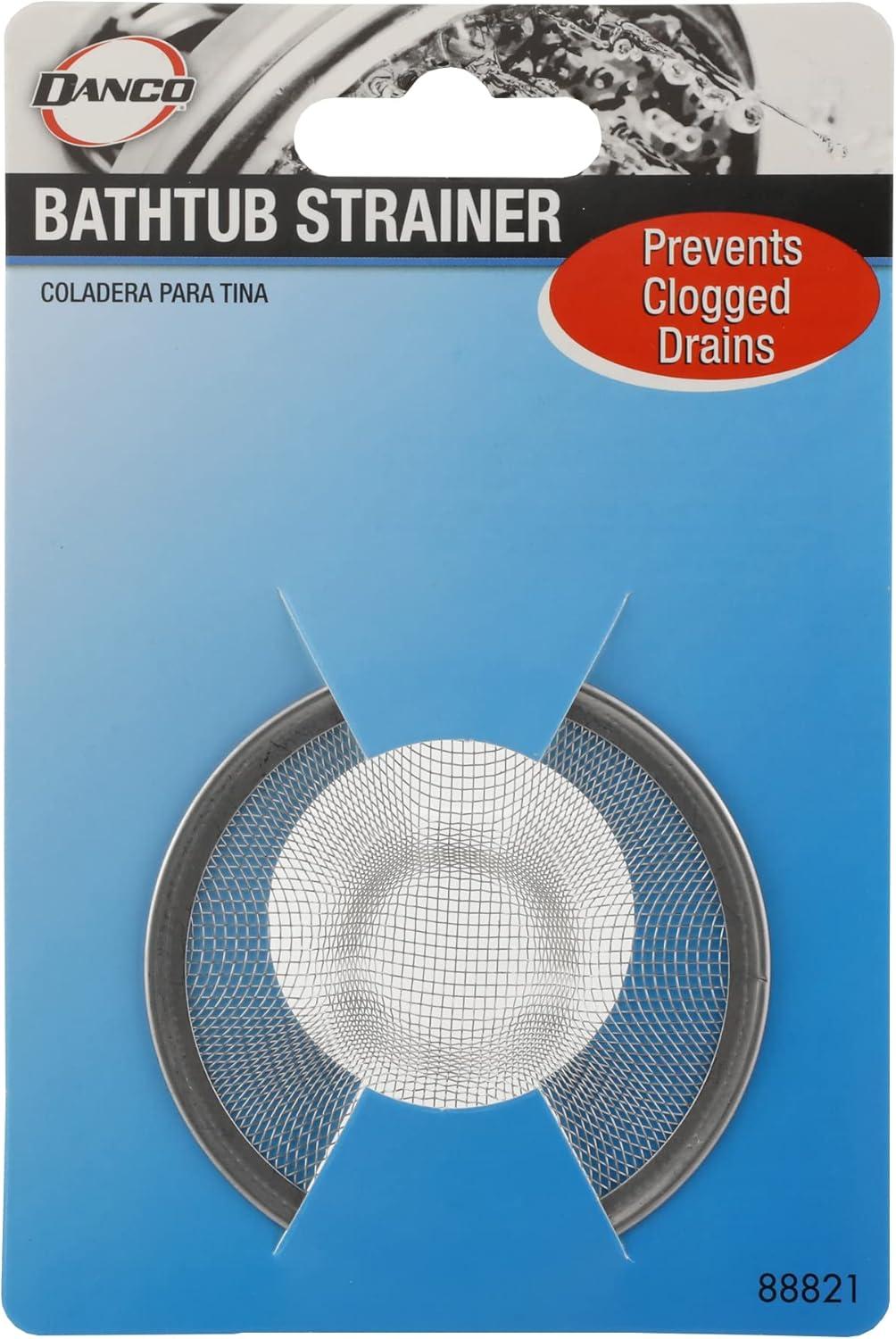 Danco 2-3/4 in. D Stainless Steel Metal Mesh Strainer Silver (88821)