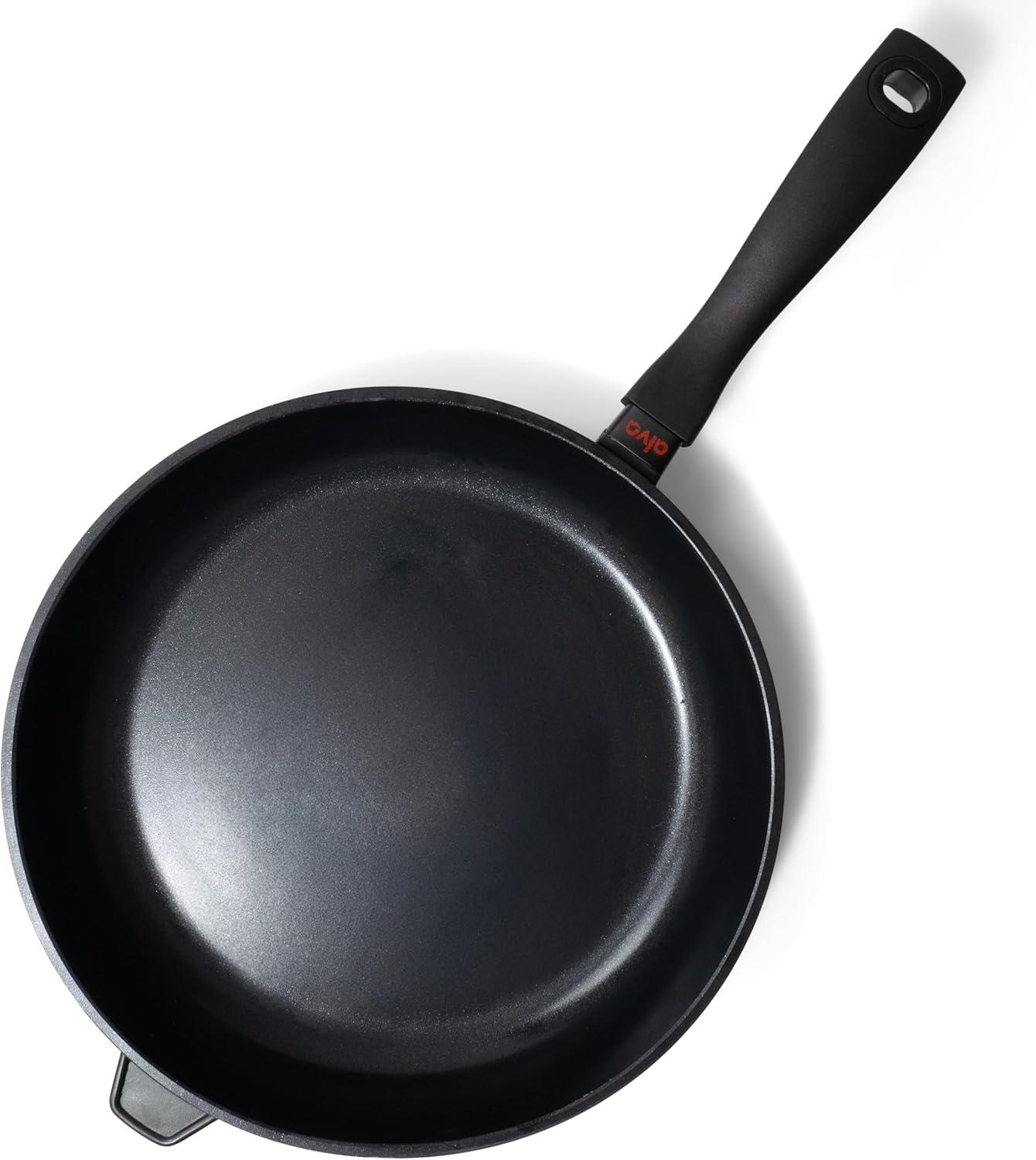 Alva Energy Nonstick Frying Pan Skillet Non Toxic Cast Aluminum Cookware Omelette Pan PFAS, PFOA & PFTE Free, for Cooking Pan Set, Induction Safe, Add to Your Pots and Pans Set Cookware