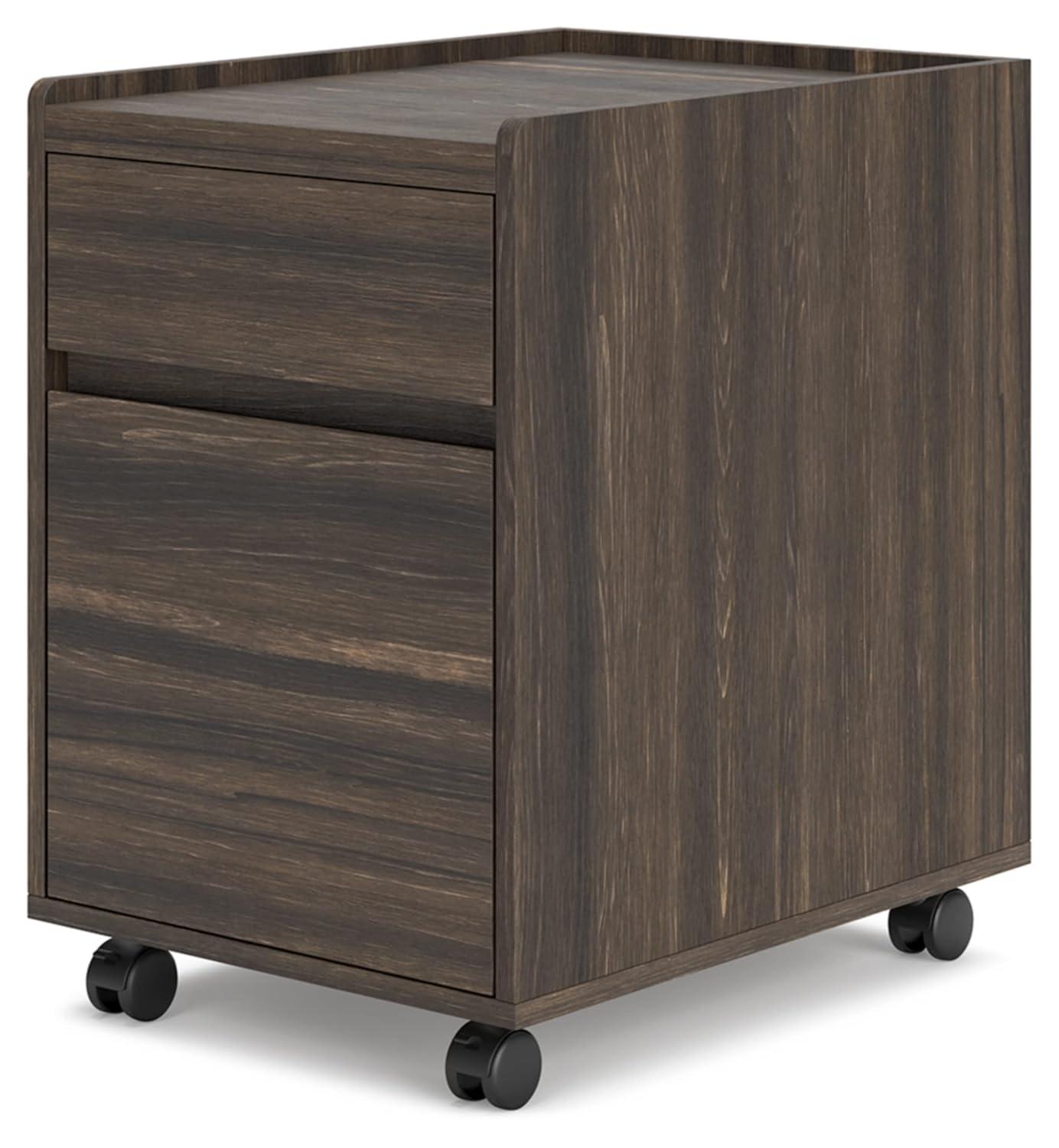 Enoki 15.35'' Wide 2 -Drawer Mobile File Cabinet