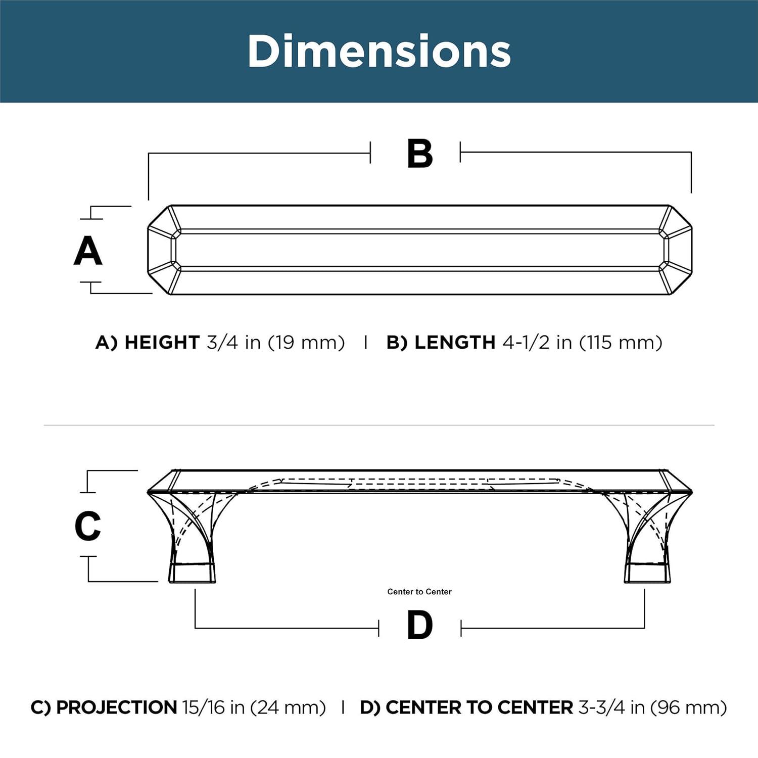Franklin Brass Napier Appliance Pull
