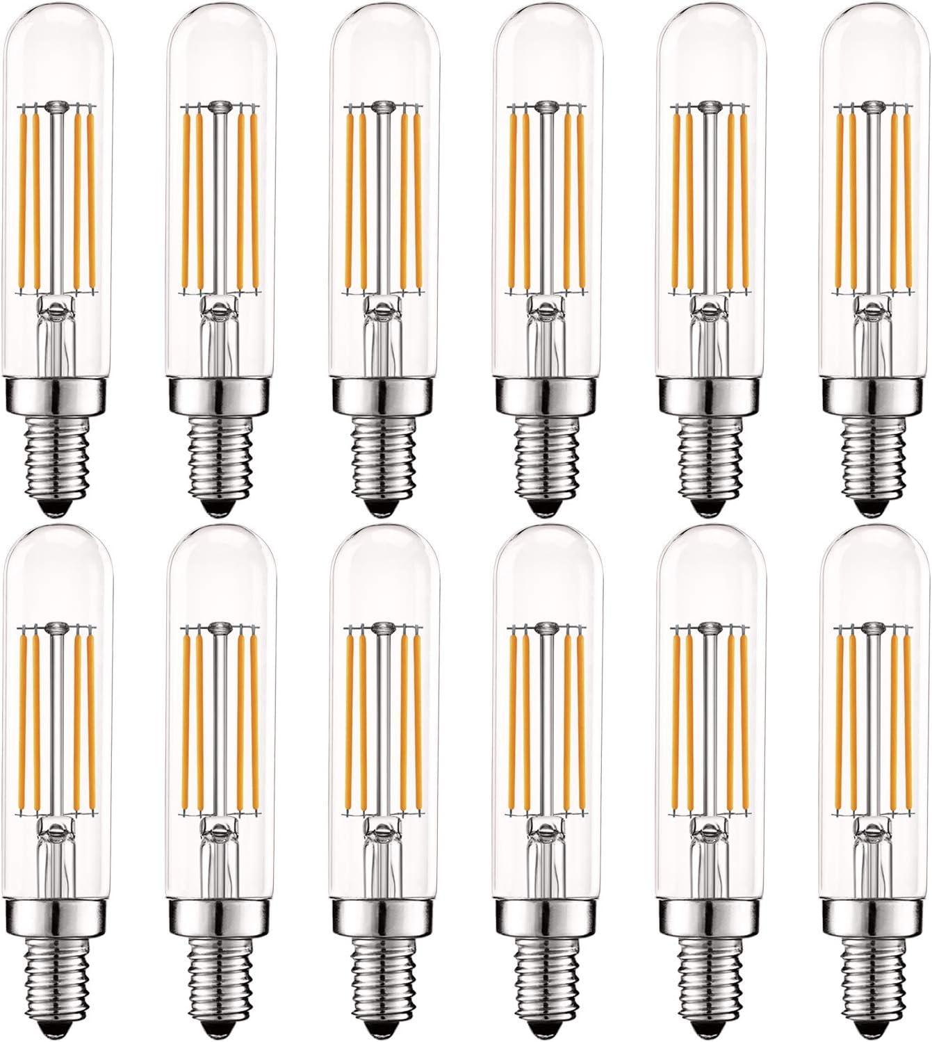 Vintage E12 5W Dimmable LED Tube Bulb in Warm White
