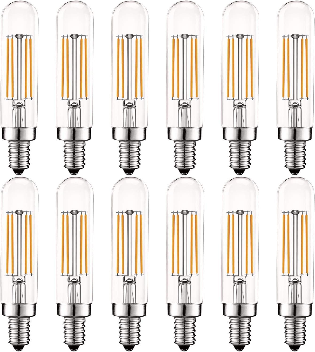 40 Watt Equivalent T6.5 E12/Candelabra Dimmable 2700K LED Bulb