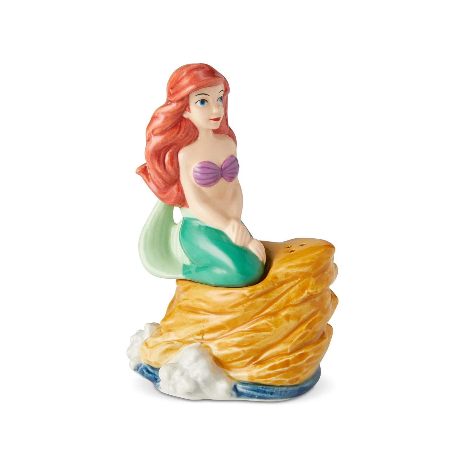 Department 56 Ariel on Rock Salt and Pepper Shaker Set 3.9in H