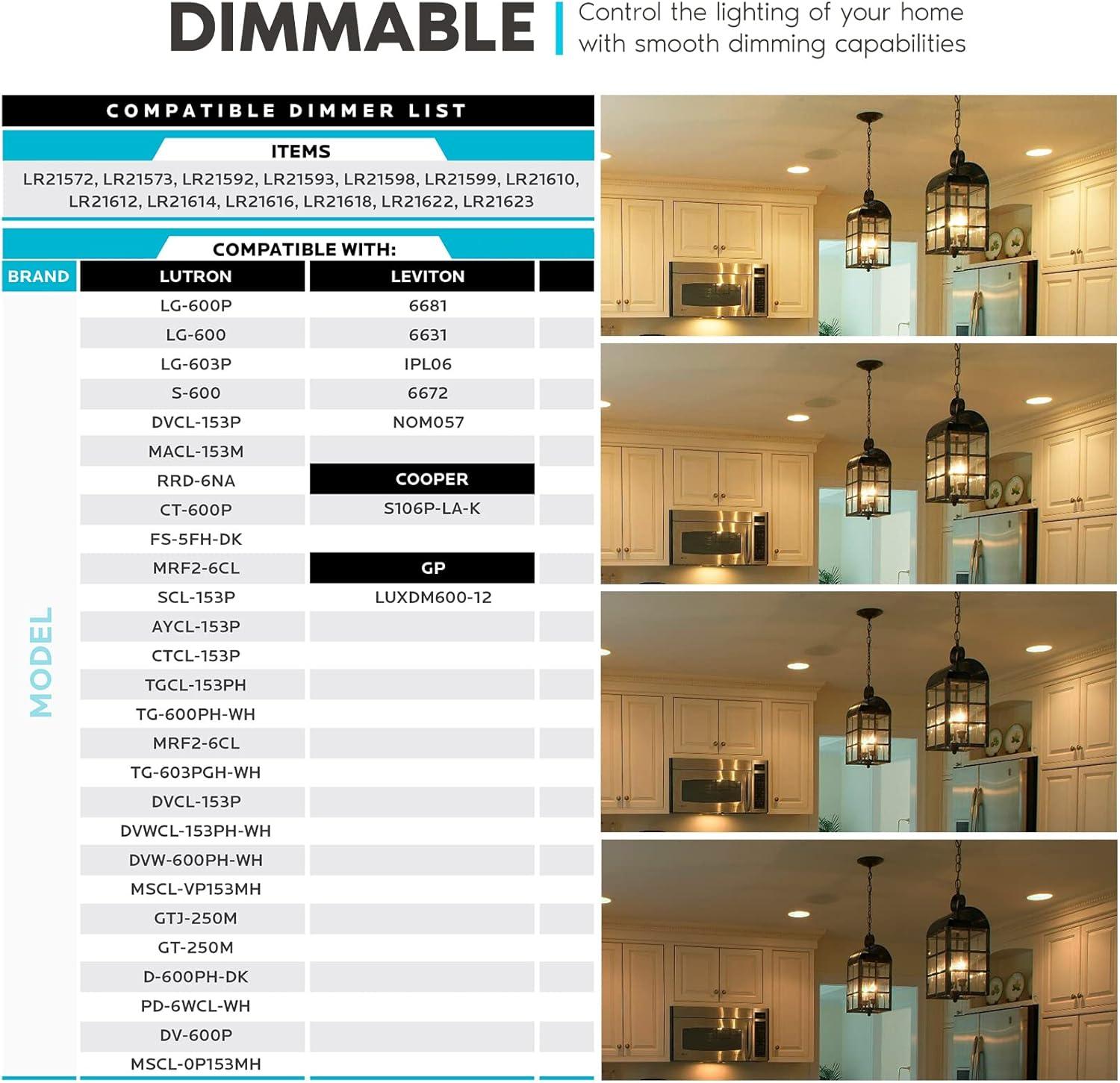 7 Watt (100 Watt Equivalent), B11 LED, Dimmable Candle Light Bulb, E12/Candelabra Base