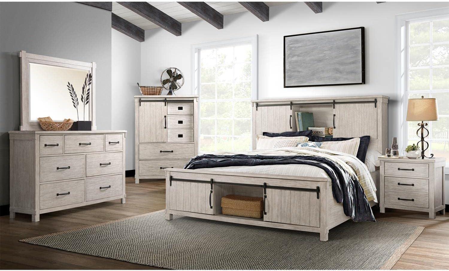 Picket House Furnishings Jack Queen Platform Storage 3PC Bedroom Set
