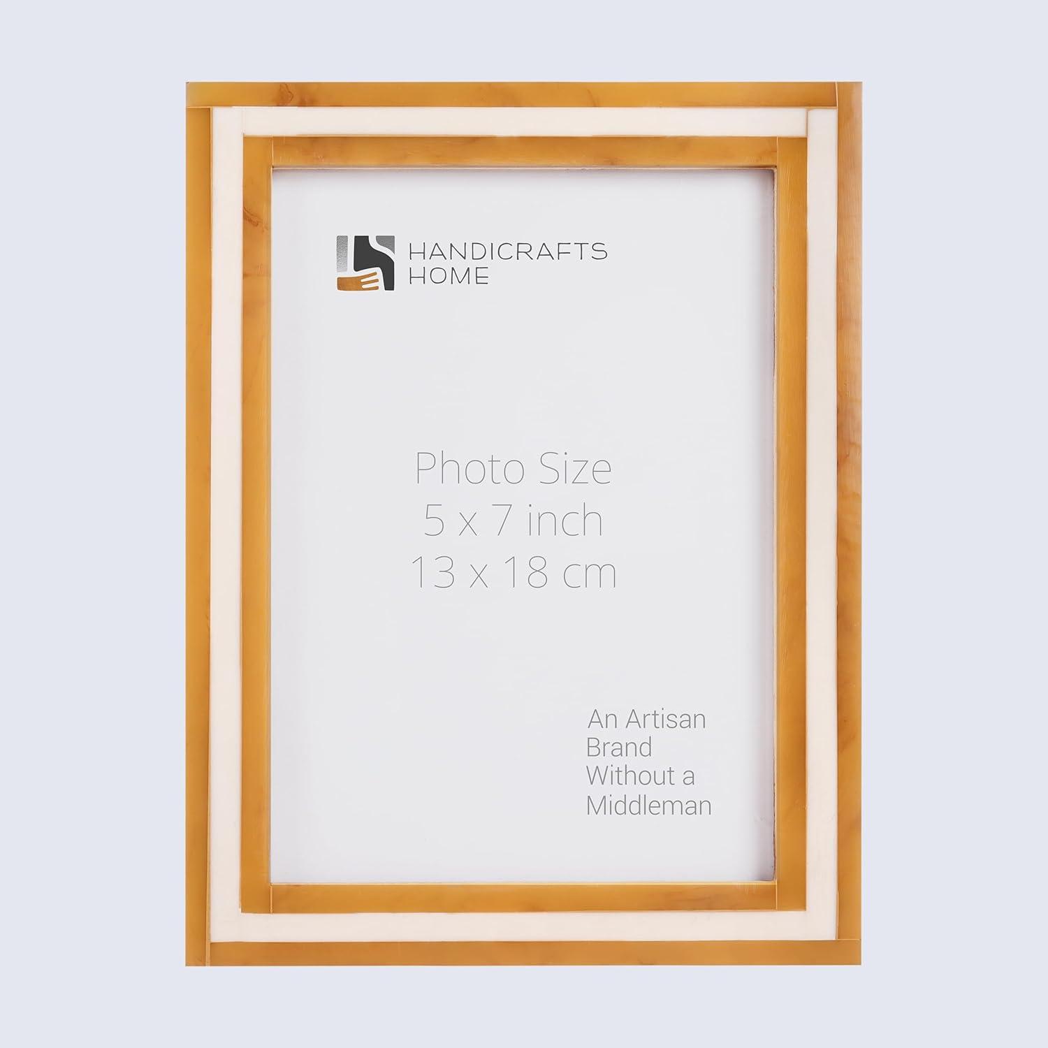 Handicrafts Home 8x10 Avant Amber Collection Photo Frame - Wooden Collage