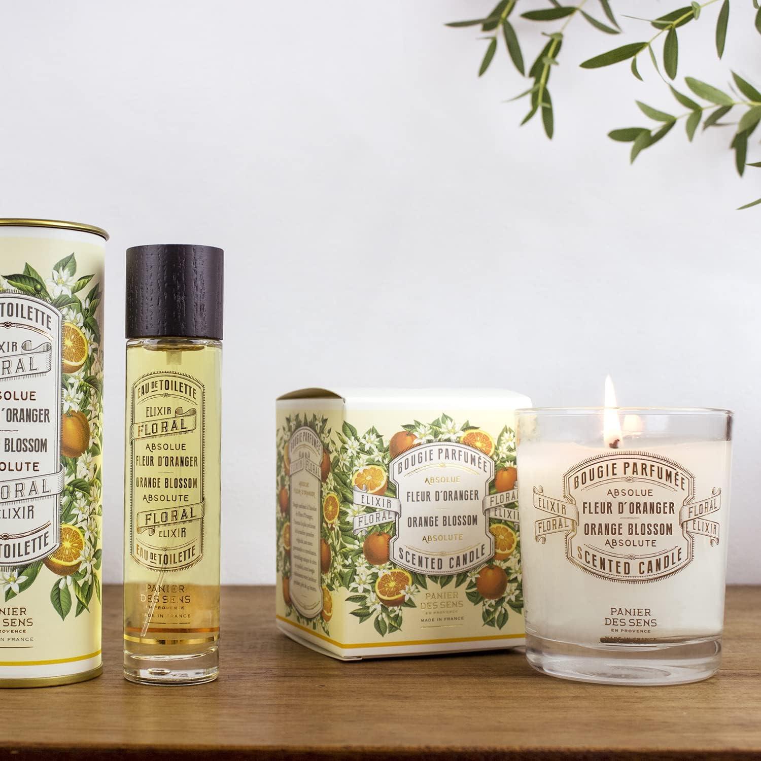 Panier des Sens Scented Candle Orange Blossom Flower - 180 g