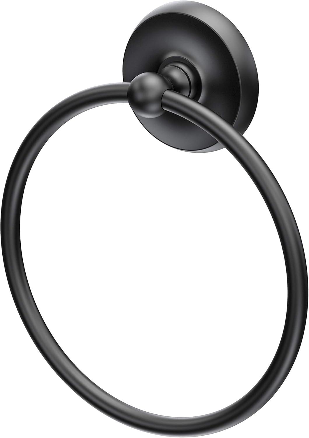 Designer II Wall Mounted 6.50" Towel Ring for Bathroom, Kitchen